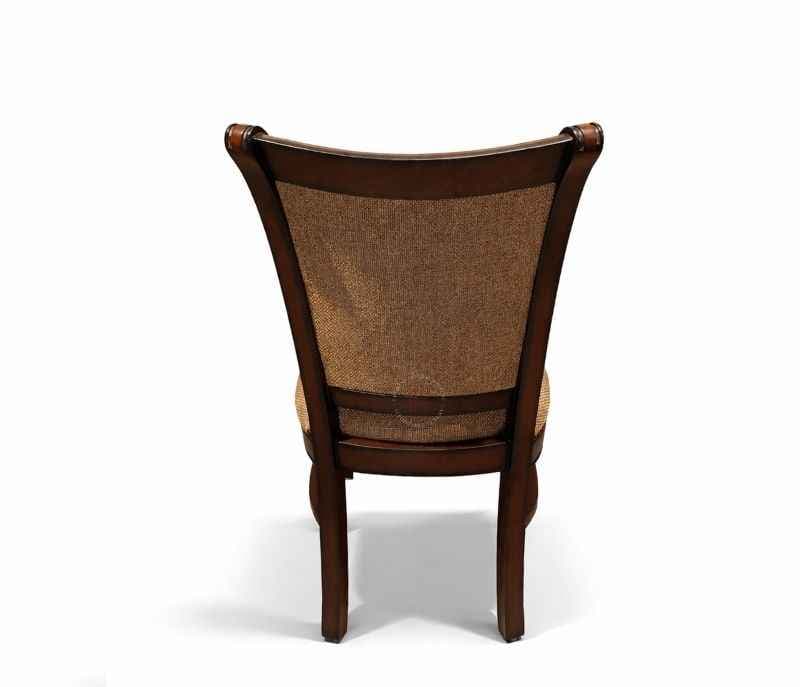 Image 7 for Classic 44 Dining Set 1+4 Assam Teak Wood Ply Veneer Top With Glass (KORA)(WF)