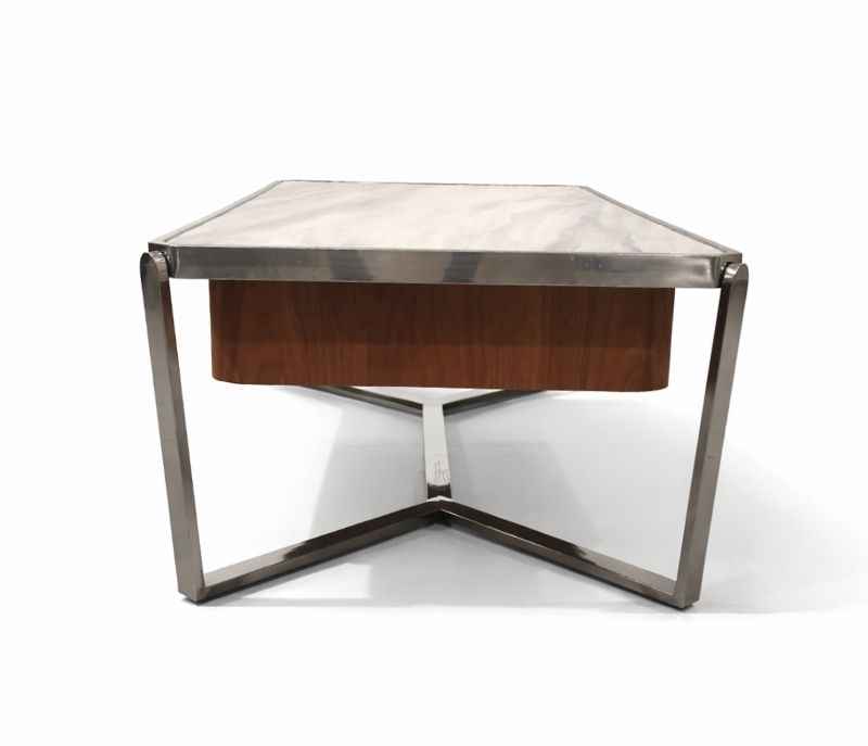 Image 7 for Centre Table - A 50 With Marble Top And Metal Base (CP OTD)