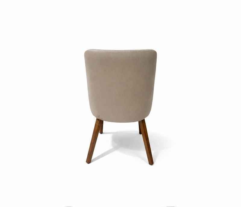 Image 5 for 6662/603 1+6 Seater With 5D Marble Solid Rubberwood Base With PVD Base Rubber Wood Chairs Dining Set (BWD OTD)