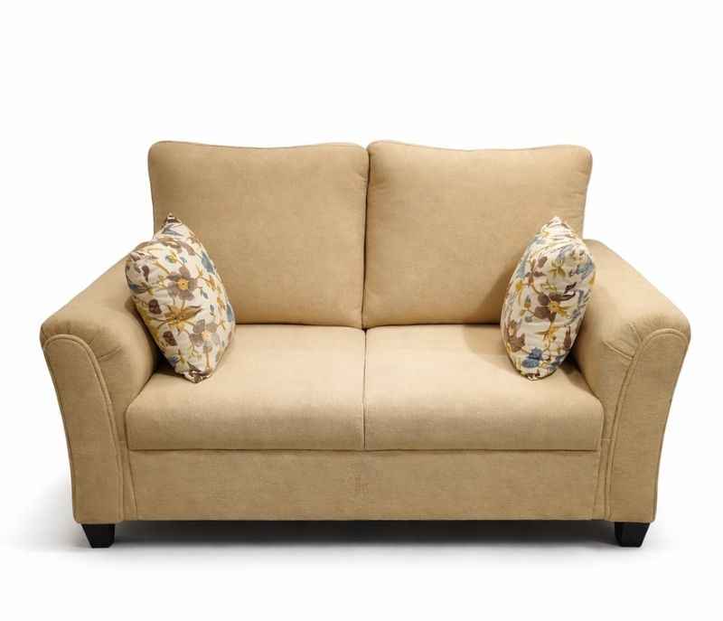 Image 9 for Aldo Royale Sofa 3+2 Seater Velvet Suede Fabric (Irish Cream) (WF)(EC)(BWD)
