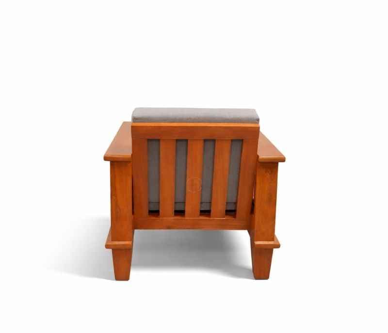 Image 10 for Wooden Sofa 3+1+1+Center Table Jute Fabric(BTM OTD)