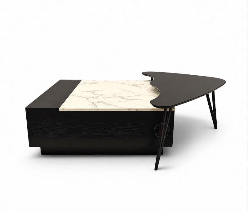 Image 10 for Centre Table -A185 Marble Top & Wooden base (CP OTD)