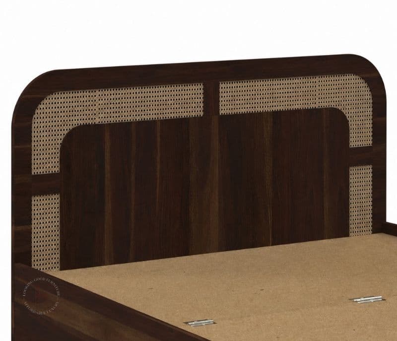 Image 7 for Casa Full Lifton Sheesham Wood Bed With Hydraulic Storage(WI)