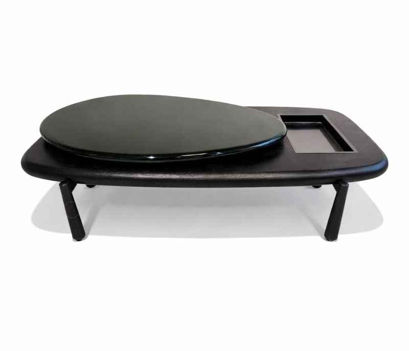 Image 2 for C920 Centre Table Wooden With Metal Legs (HYD)