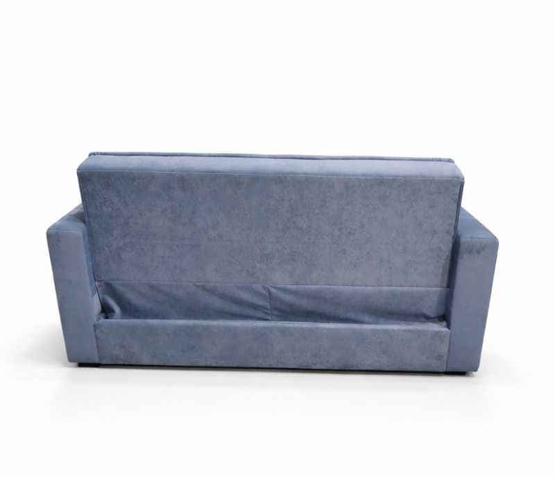 Image 8 for Anke Sofa Cum Bed 3 Seater Suede Fabric (Grey)(EC)(HYD)(BS-BTM)(SKN)