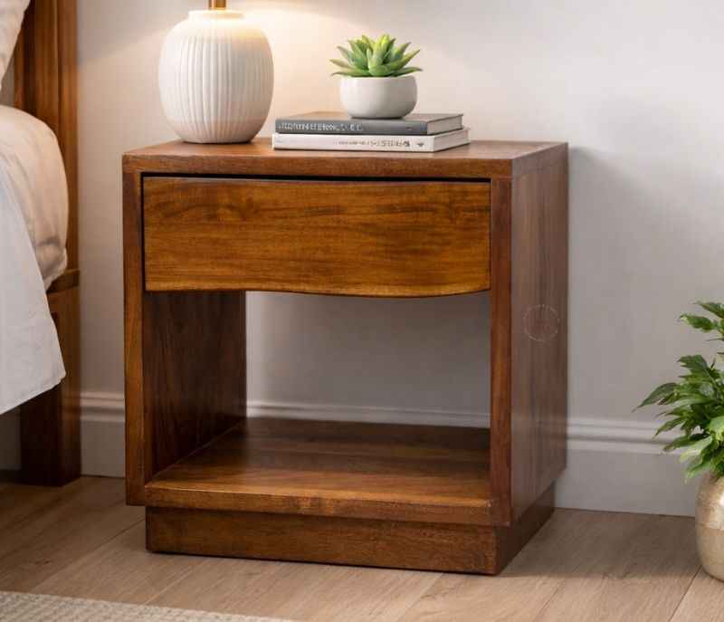 Image 2 for Live Edge Bst Bed Side Table (SKN)(BWD)(BTM)