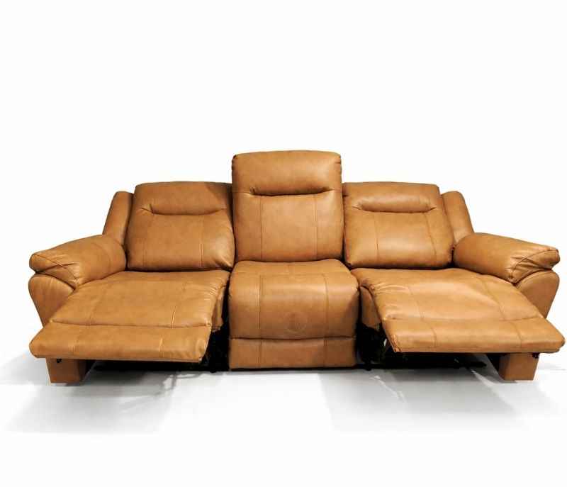 Image 9 for U70732 Manva 3 + 2 + 1 Power Recliner Body Touch Leather (BS - BSK)(HYD)(BWD)(BS-EC)