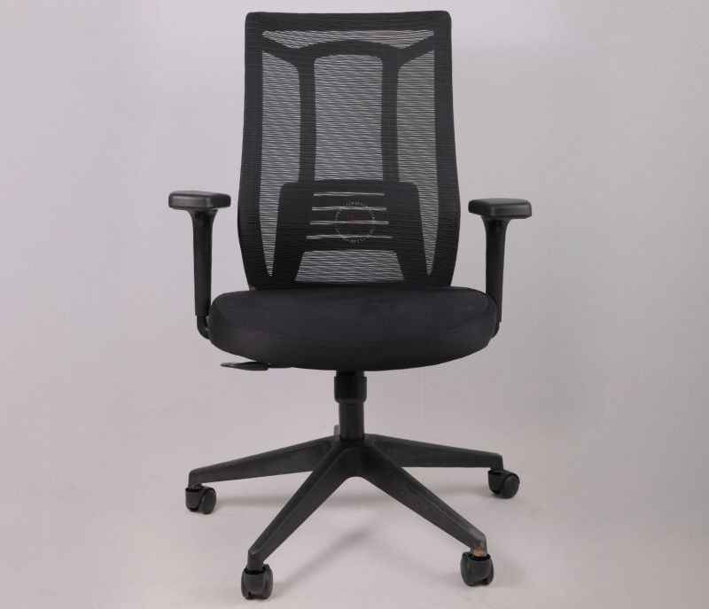 Image 3 for Twister MB Black Ergonomic High-Back Mesh Office Chair Adjustable Height Revolving Study Work from Home Chair (WFH)/Computer Desk Chair Back Lumbar Support Ergonomic Chair Tilting Arm Support