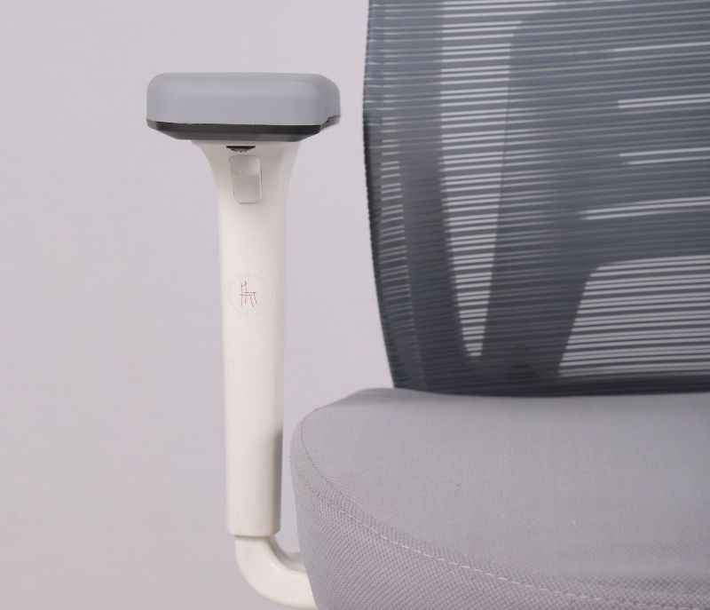 Image 11 for Twister HB White Ergonomic High-Back Mesh Office Chair Adjustable Height Revolving Study Work from Home Chair (WFH)/Computer Desk Chair Back Lumbar Support Ergonomic Chair Tilting Arm Support