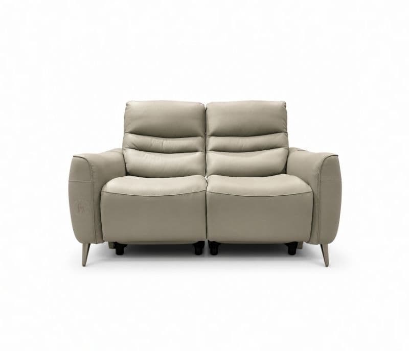 Image 14 for 6655 Electric Recliner 3+2 Leather Half