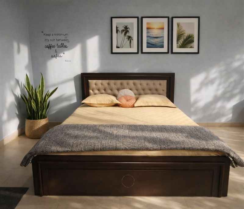Image 2 for Beading Cot King Size With Storage (EC)(BWD)(WF)(BS-BTM)