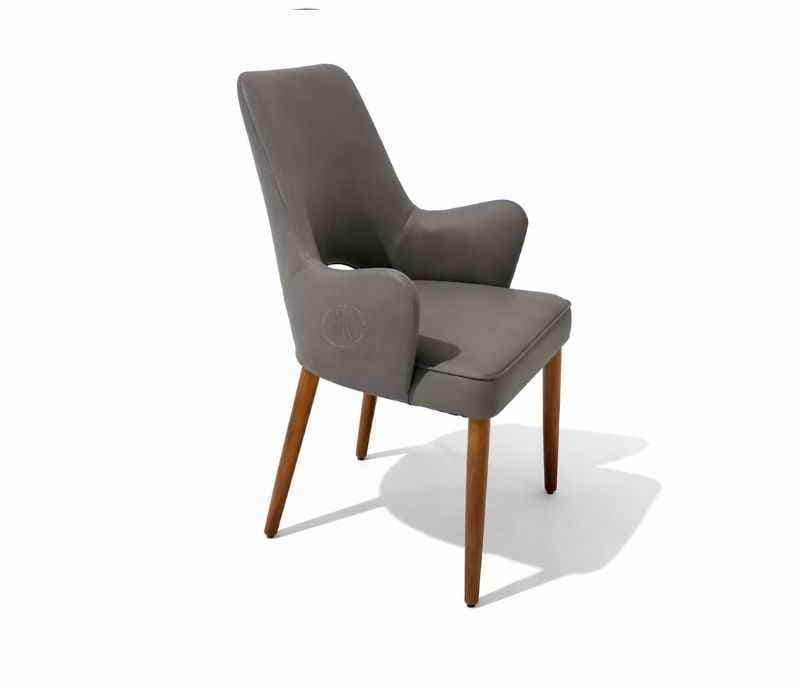 Image 5 for 689 6 Seater Imported Marble Dining Set with Premium Leatherette Upholstery (WH)