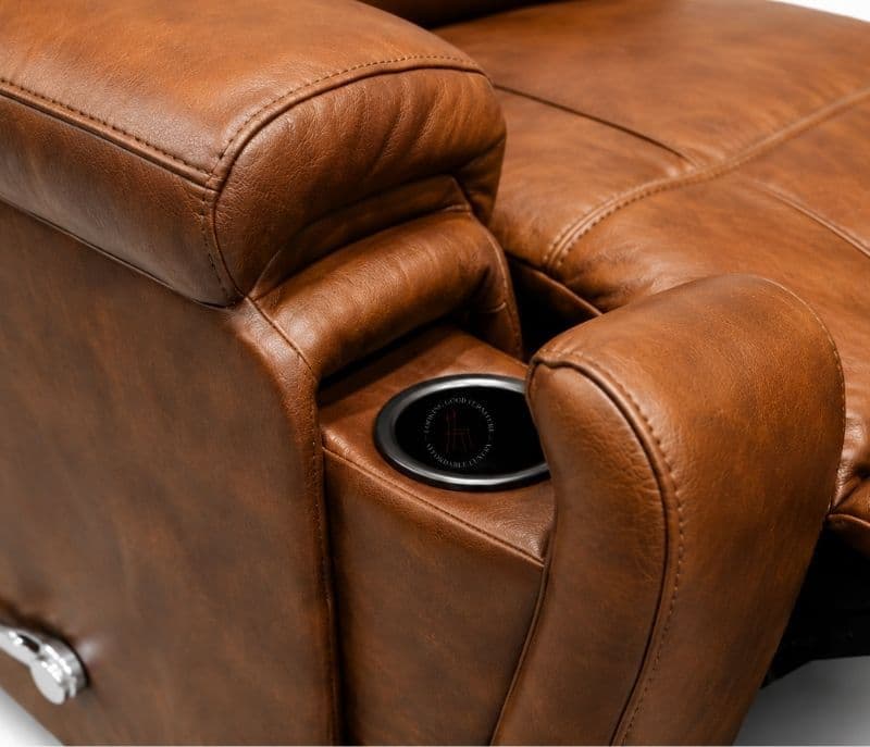 Image 3 for Recliner Single Seater Body Touch Leather (70731) (CP)(BWD)