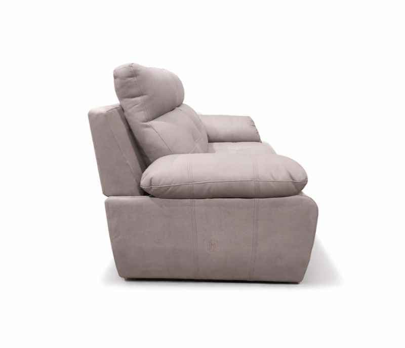 Image 9 for Atlas Comfort Sofa 3+2+1 Seater Velvet Suede Fabric (Light Grey)