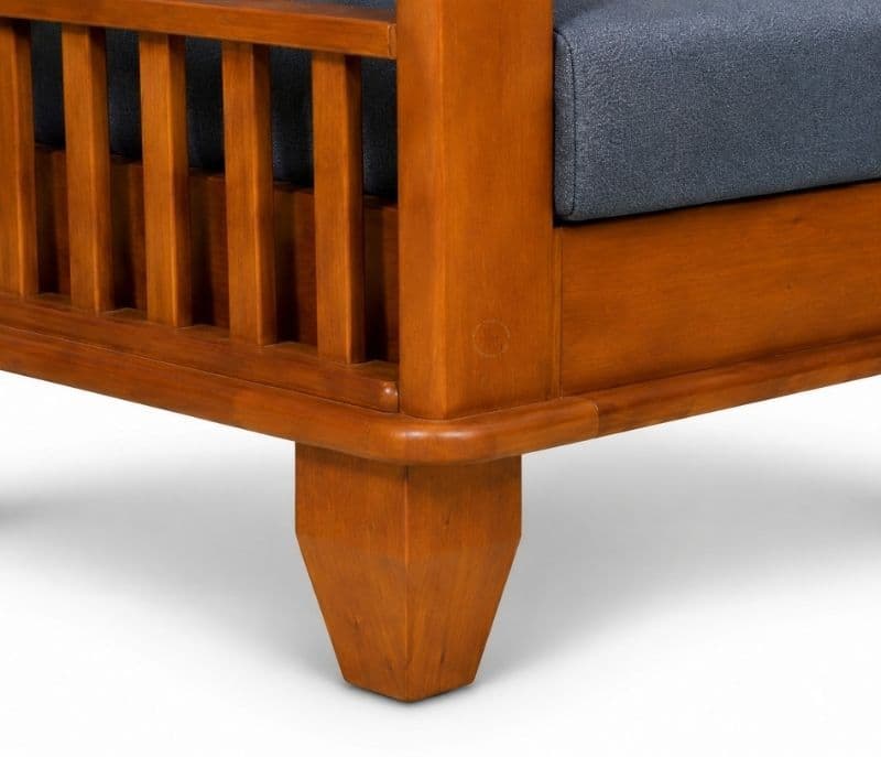 Image 8 for Emrald Sofa 3+1+1 Seater Solid Rubber Wood (ZAM) (OWD)