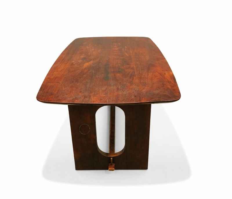 Image 7 for Danish Ovel Dining Table With Acacia wood 6+1