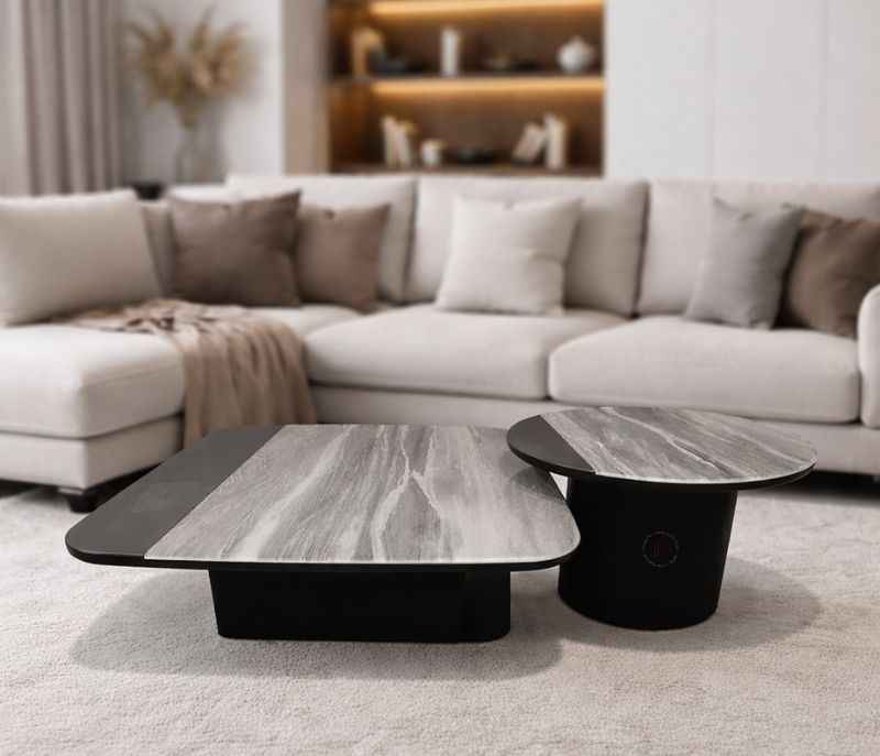 Image 1 for TC 17 Marble Top Wooden Base