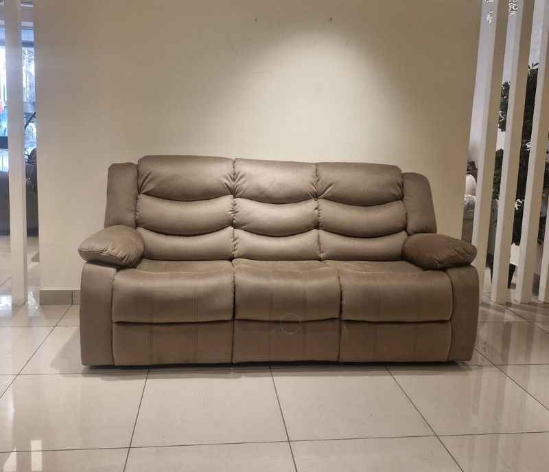 Image 11 for JHR195 - 59929 3+2 Manual Recliner Velvet Suede Fabric (SKN)
