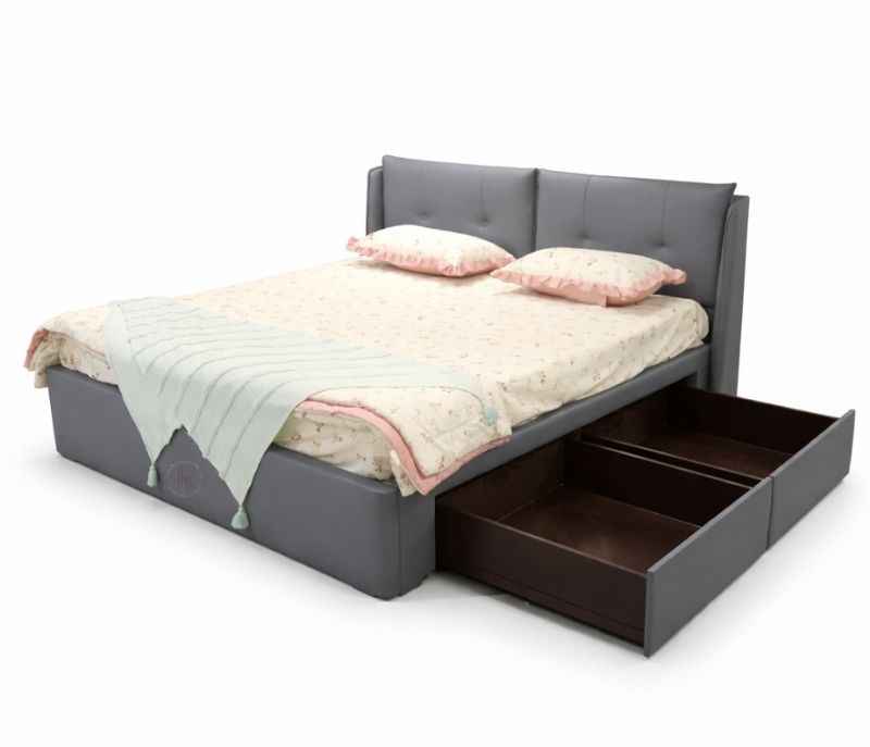 Image 6 for Porsche King Sized Bed with Drawer Storage