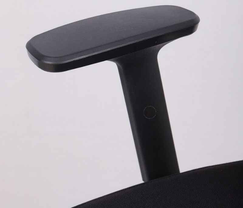 Image 6 for Leo Black Mesh Office Chair Adjustable Height Revolving Study Work from Home Chair Computer Desk Chair