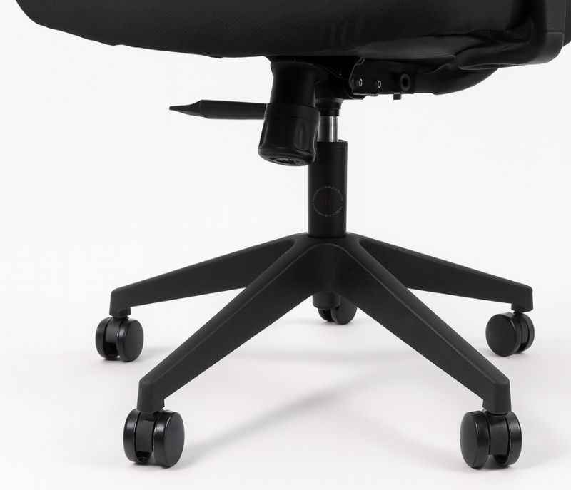 Image 10 for Hawk HB Black Ergonomic High-Back Mesh Office Chair Adjustable Height Revolving Study Work from Home Chair Computer Desk Chair Back Lumbar Support Ergonomic Chair Tilting Arm Support