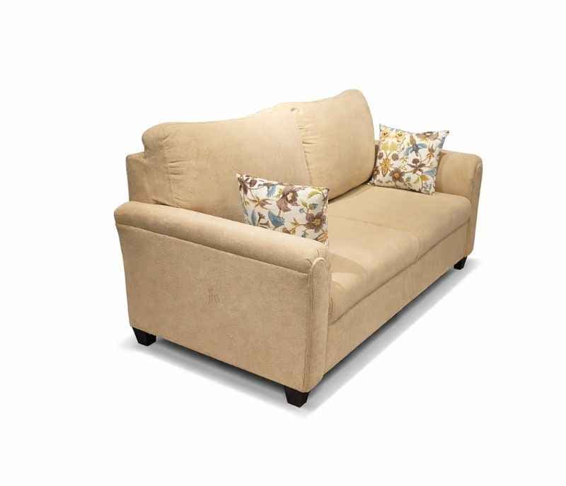 Image 4 for Aldo Royale Sofa 3+2 Seater Velvet Suede Fabric (Irish Cream) (WF)(EC)(BWD)