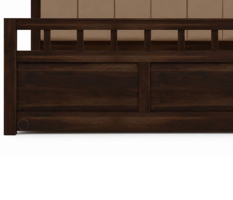 Image 7 for Mia Plain Sheesham Wood Bed (WI)