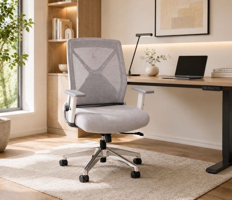 Image 1 for Virgo White Office Chair (PM)