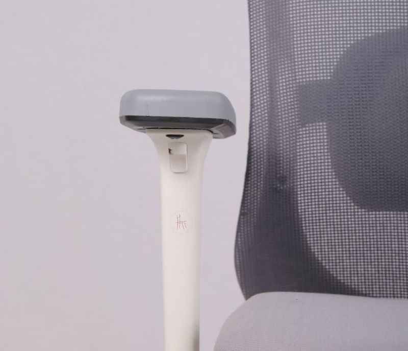 Image 14 for Hawk MB Grey White Ergonomic High-Back Mesh Office Chair Adjustable Height Revolving Study Work from Home Chair Computer Desk Chair Back Lumbar Support Ergonomic Chair Tilting Arm Support