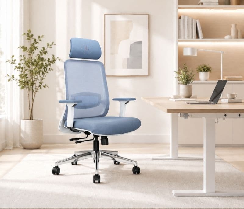 Image 1 for Orion HB White Office Chair (PM)