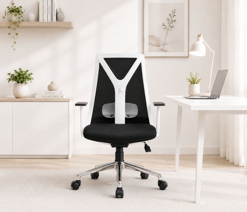 Image 1 for Libra White Office Chair (PM)