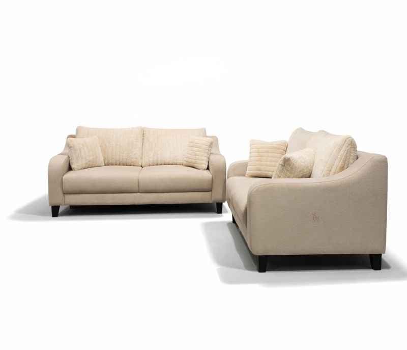 Image 9 for Teddy Sofa 3+2 Sofa Velvet Suede Fabric (KORA)(BWD)(WF)(BS-EC)