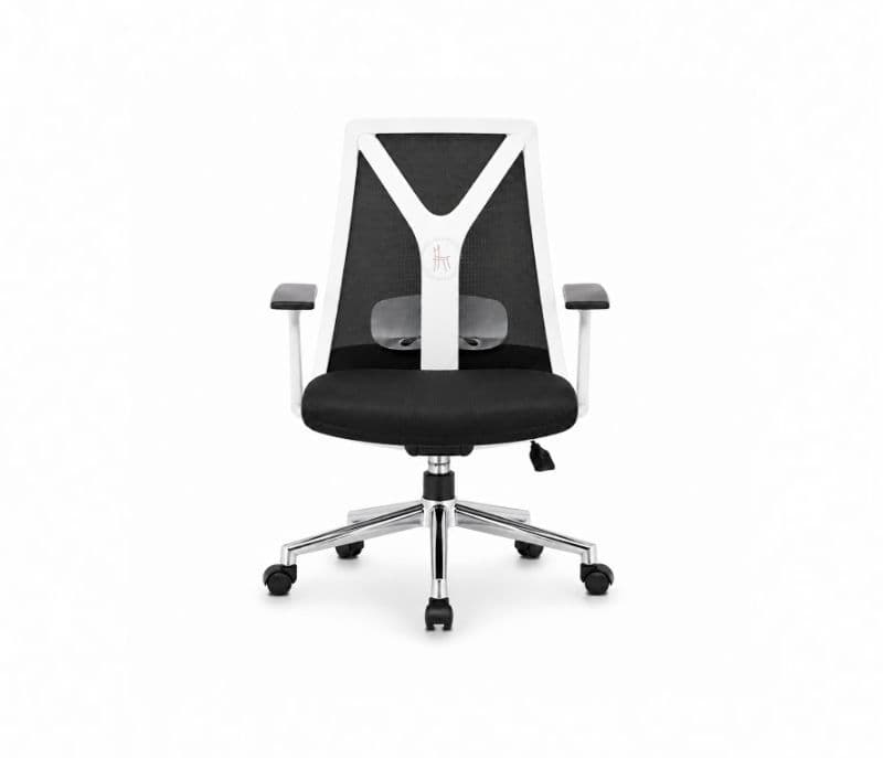 Image 2 for Libra White Office Chair (PM)