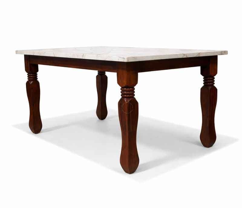 Image 10 for Pluto DT Artificial Marble Top with Acacia wood (BS-EC)(BTM)(BS-SKN)