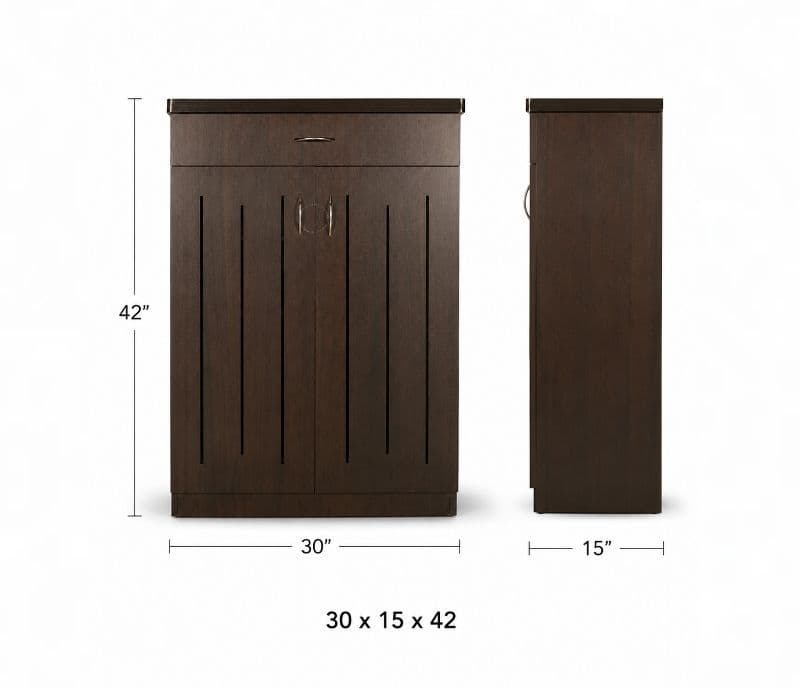 Image 9 for 2 Door Shoe Rack (OWD)