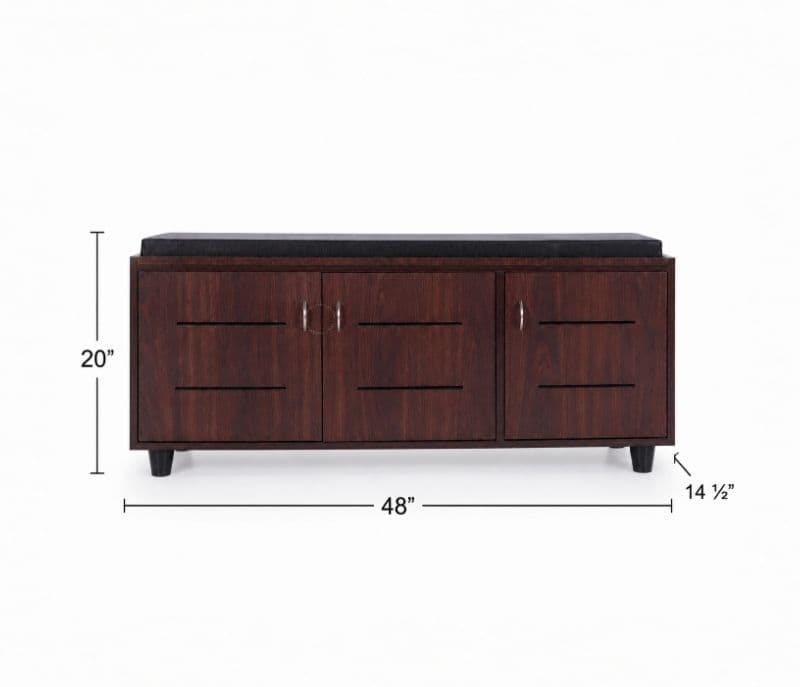 Image 9 for Cushion 2 and 3 Door Shoe Rack (OWD)