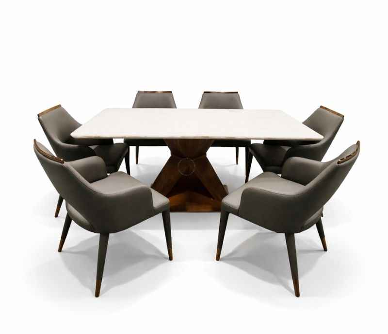 Image 3 for DT ONYEX 170*90+ BASE H-31 WALNUT+ DC 1051 GREY 6+1