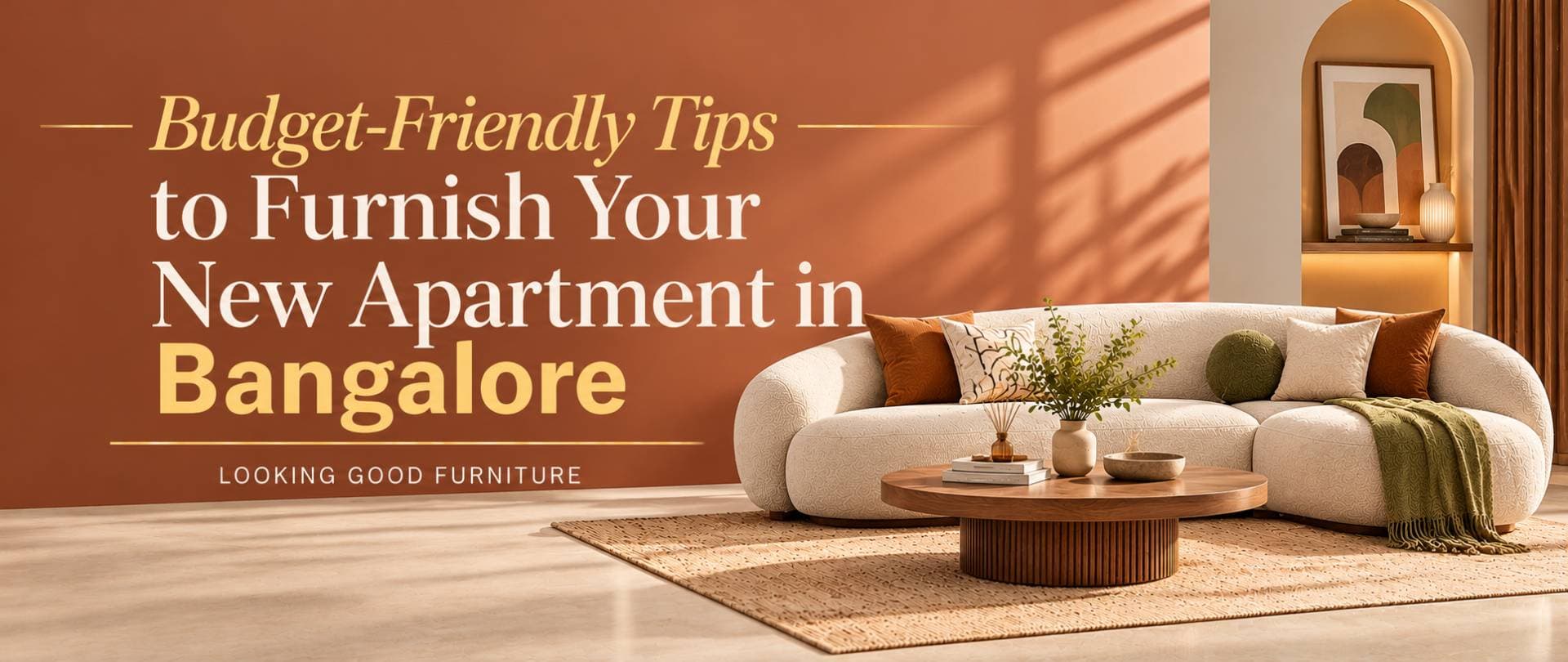 Budget-Friendly Tips to Furnish Your New Apartment in Bangalore | Looking Good Furniture