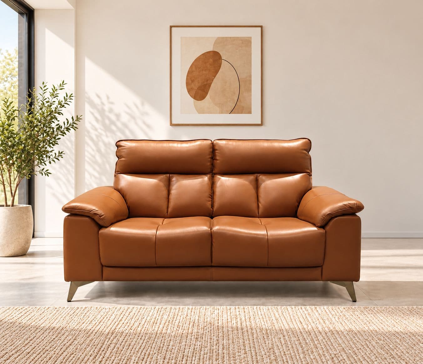 Image 1 for ZM983 Sofa 2 Seater Pure Body Touch Leather