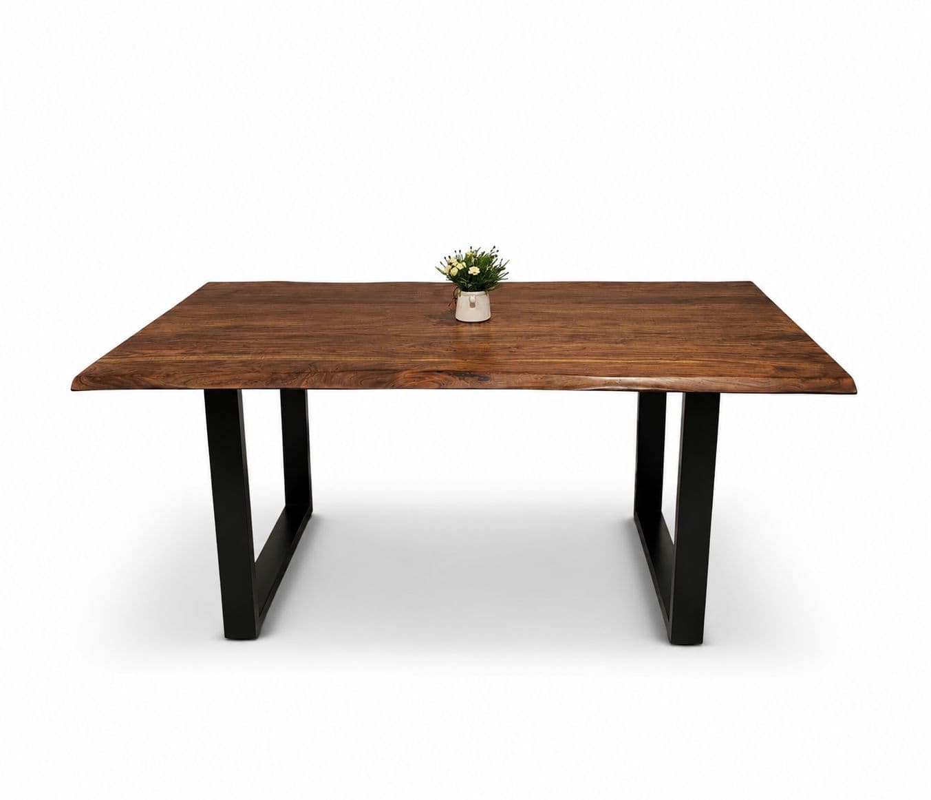 Image 14 for Live edge 1+4+Bench Solid Acacia Wood (BTM)