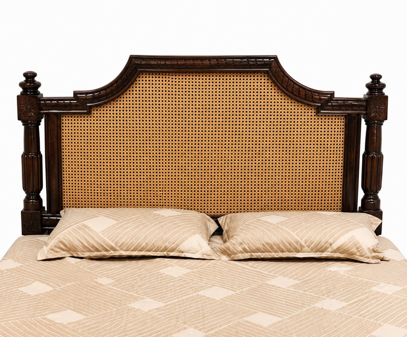 Image 3 for Surya Cot Queen Size 60x78 Without Storage Solid Sheesham (BTM)