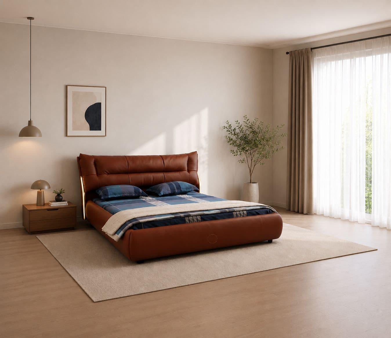 2512 Queen Size Without Storage (BS-SKN)