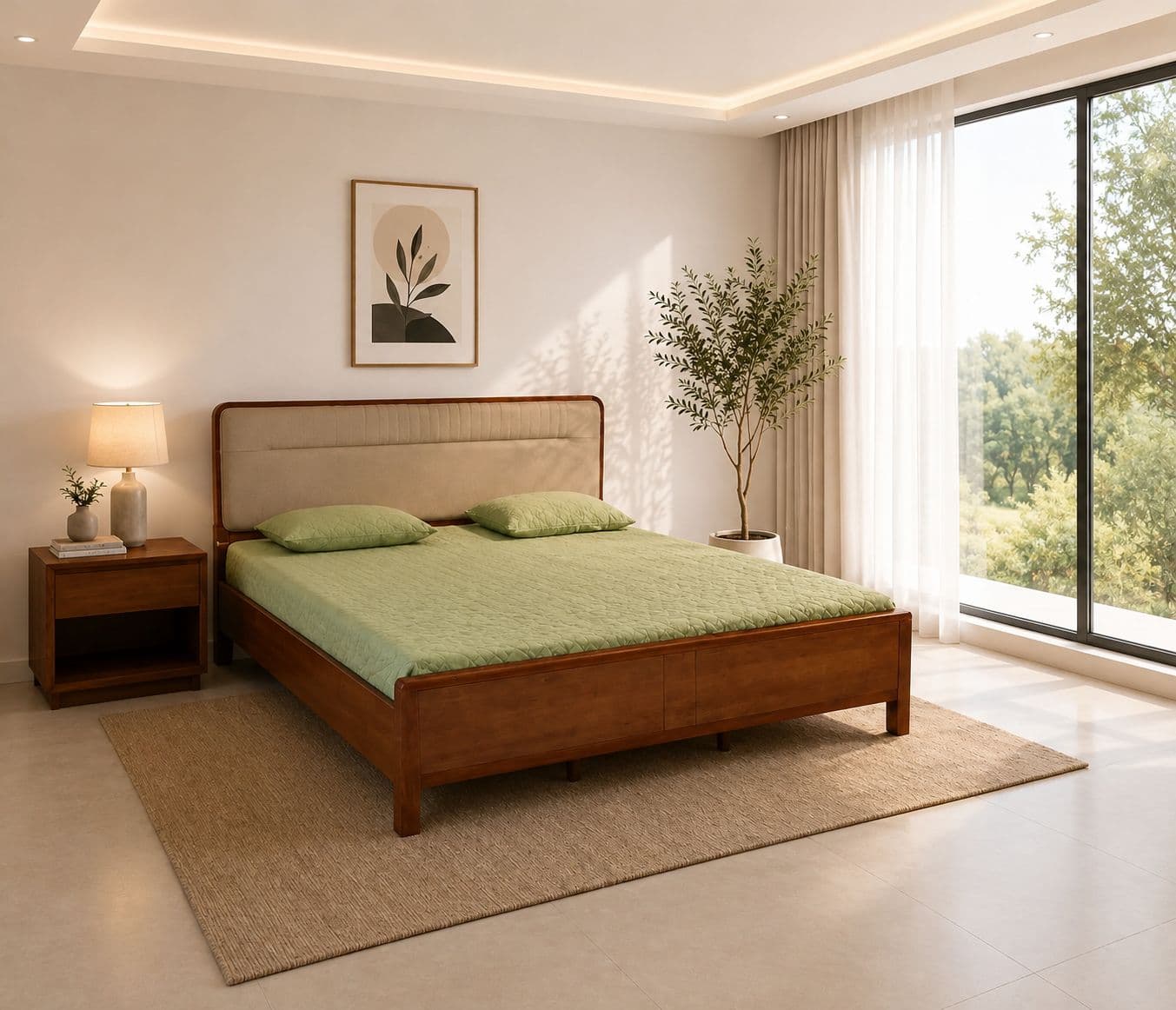 Image 1 for KA2515 Chestnut King Size Without Storage (BWD)