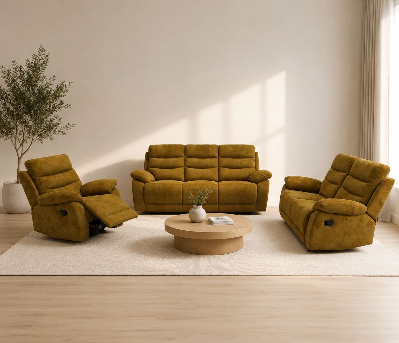1414 Sofa Set 3+2+1 Seater(HYD)