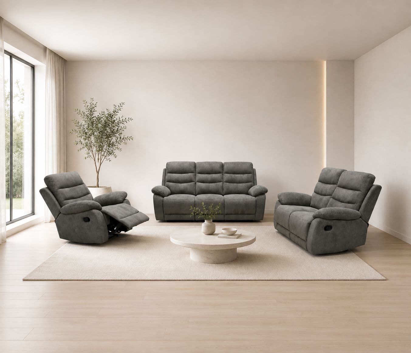 1414 Sofa Set 3+2+1 Seater (WF)