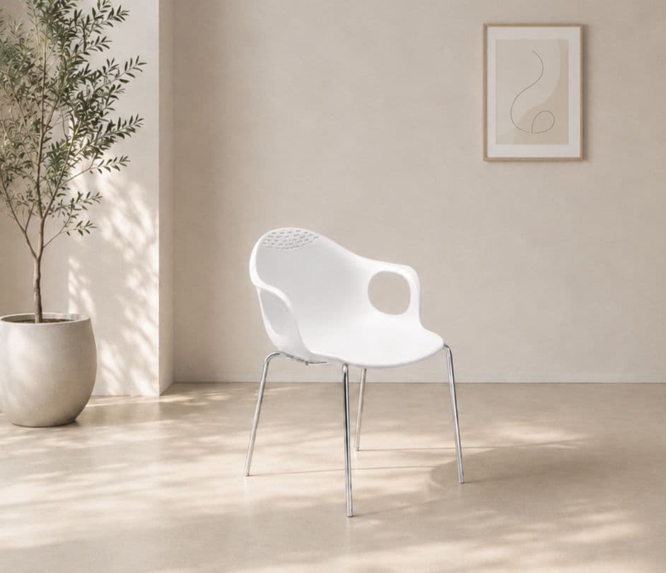Image 1 for Ice Metal Cafe Chair (PM)