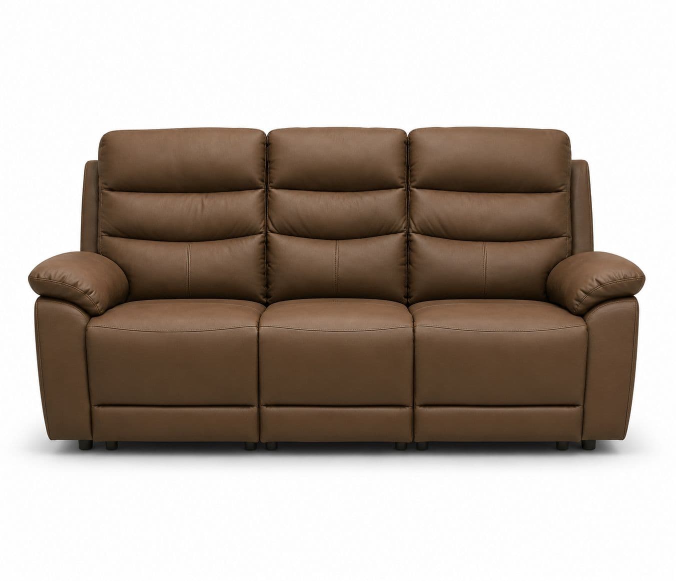 Image 5 for 1414 3+2+1 Sofa Set Manual Recliner Body Touch Leather (BTM)(HYD)