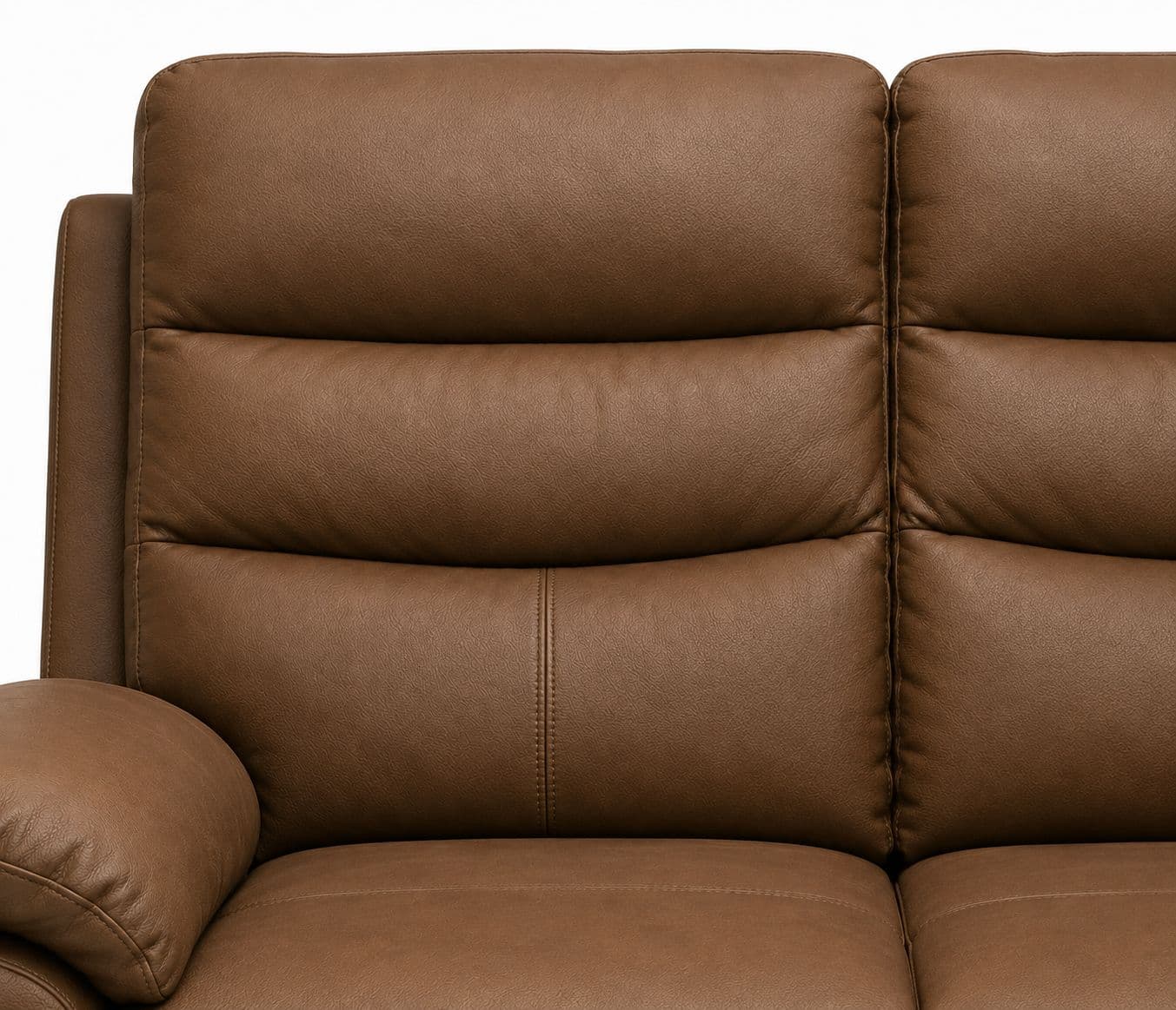 Image 7 for 1414 3+2+1 Sofa Set Manual Recliner Body Touch Leather (BTM)(HYD)