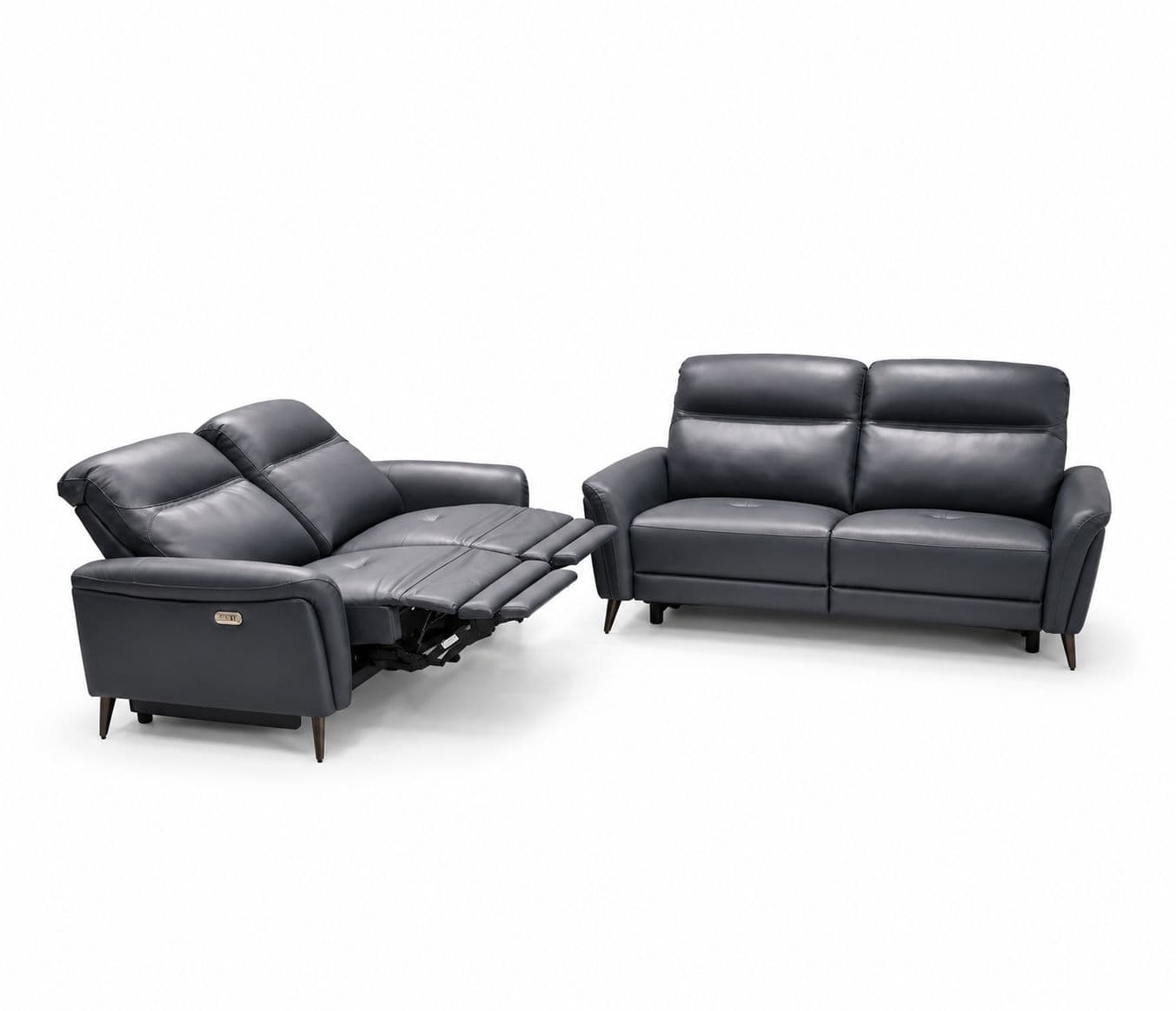 Image 5 for 6664 Electric Recliner Leather Half 3+2 (CP)