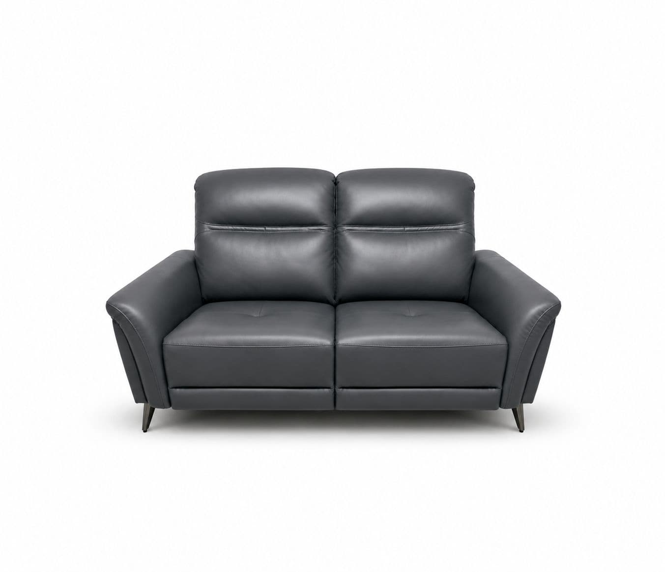 Image 7 for 6664 2 Seater Sofa Electric Recliner Half Leather (WH)